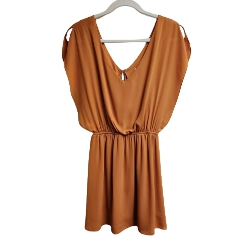 BB Dakota Deep V-neck‎ Dress XS boho bohemian hippie